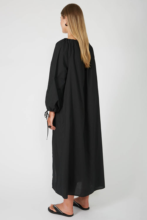 limit maxi dress / black