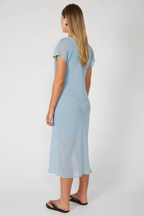 torrent dress / dusty blue