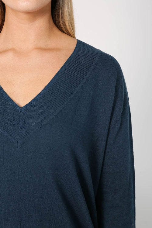 tune sweater / teal blue