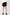 actually broderie short / black