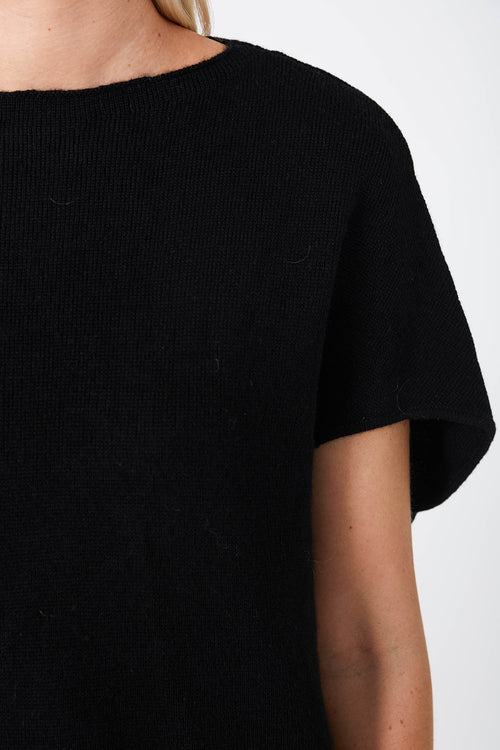 sphere sweater / black