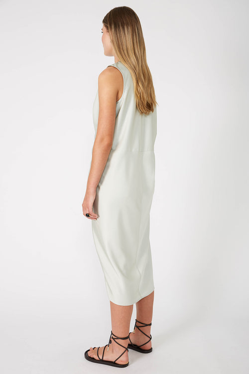 swivel dress / soft sage green