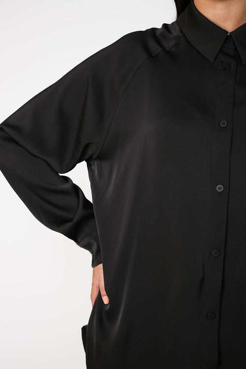roam shirt / black
