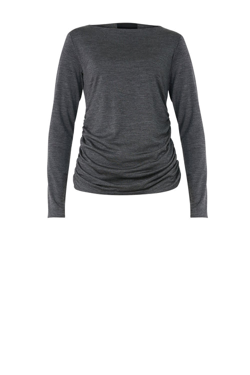 converge top / charcoal marle