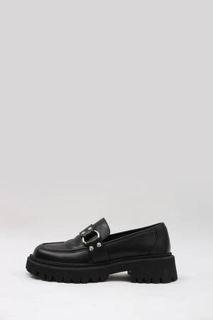 chief loafer / black