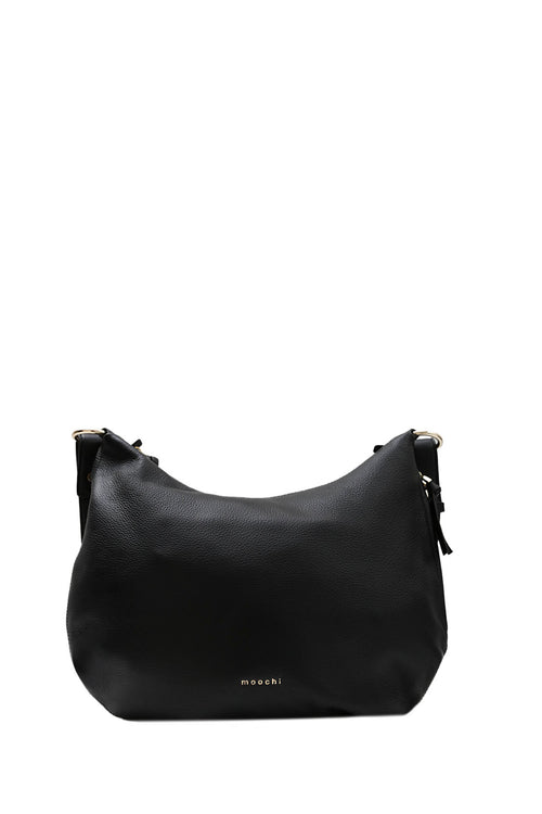 porter crescent bag / black|gold