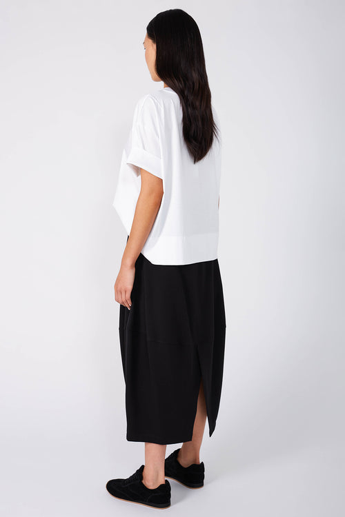 spin skirt / black