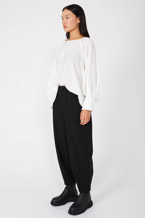 tipping pant / black