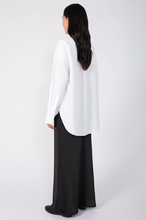 untold oversize shirt / white
