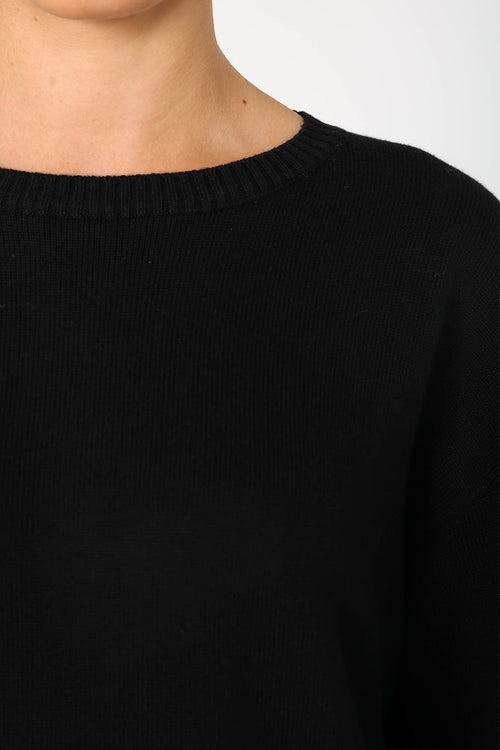 upward sweater / black