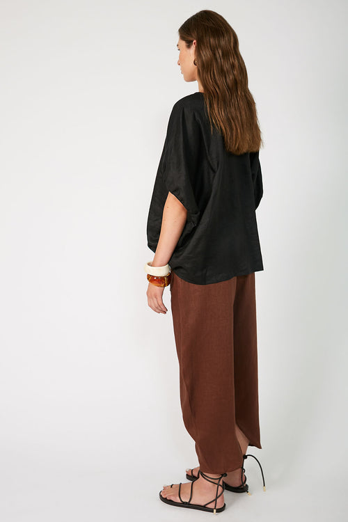 leashed top / black