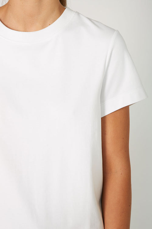 refine short sleeve tee / white
