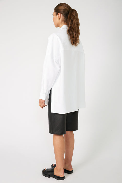 tabard shirt / white