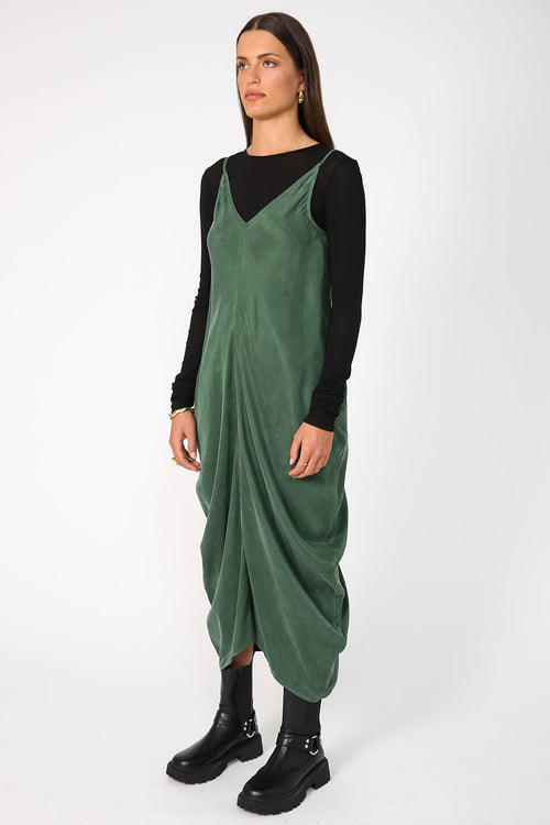 bay dress / green