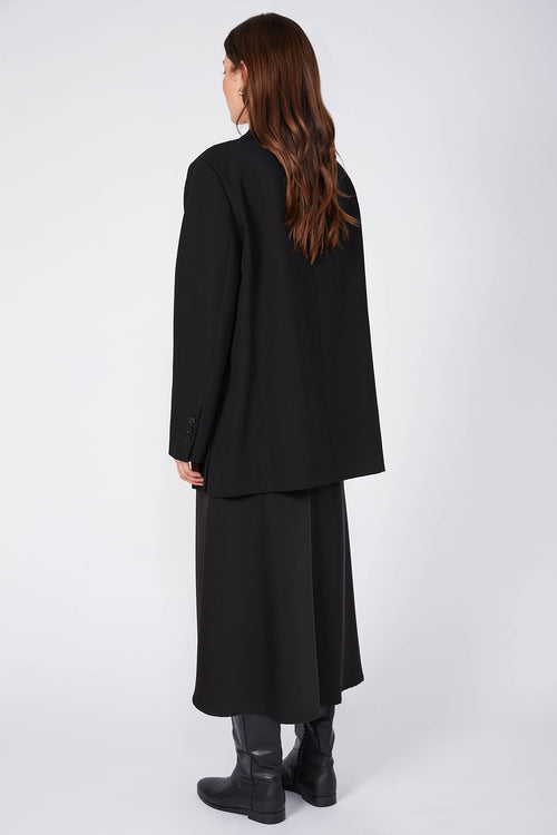 tabard blazer / black
