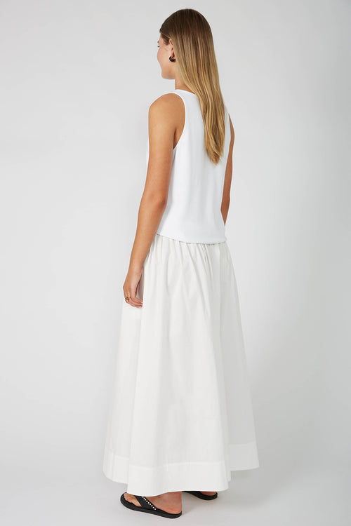 cohesive skirt / warm white