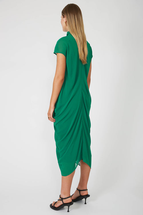 cove cap sleeve dress / emerald green | m o o c h i cove cap sleeve dress / emerald green | m o o c h i