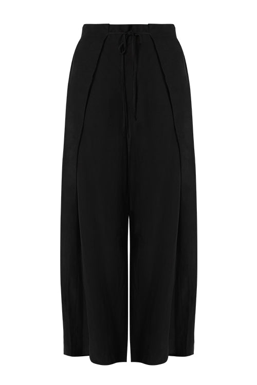 interlace pant / black