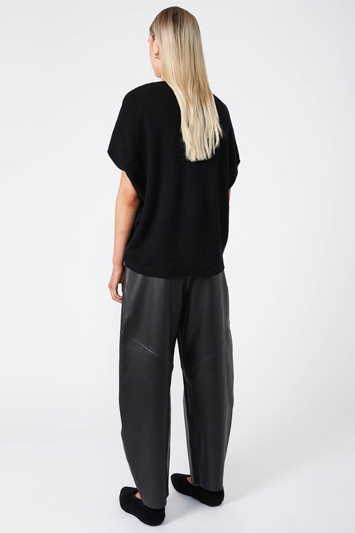 sphere sweater / black