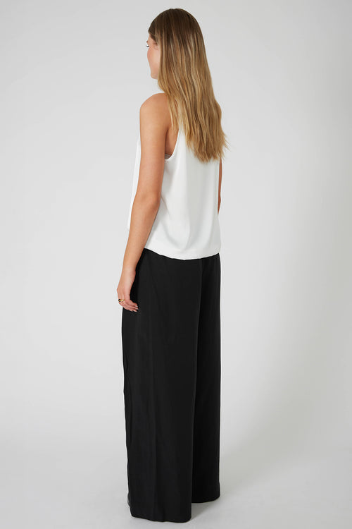 interlace pant / black