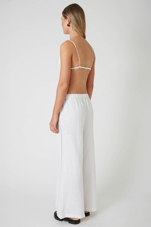 true bralette / vintage white