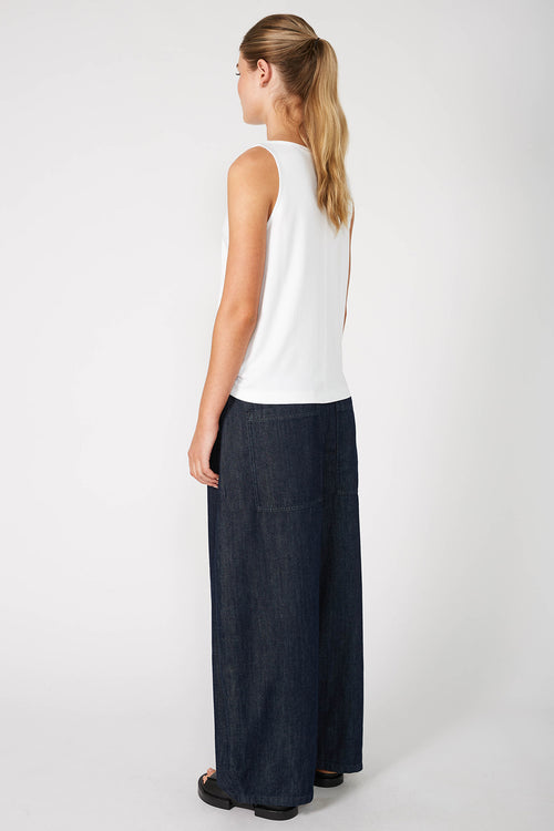 recede jean / dark indigo denim