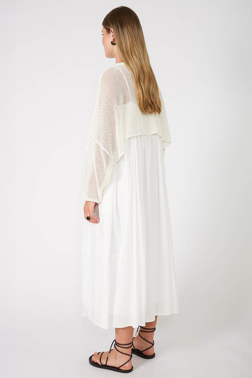 croppy crochet sleeve / ivory