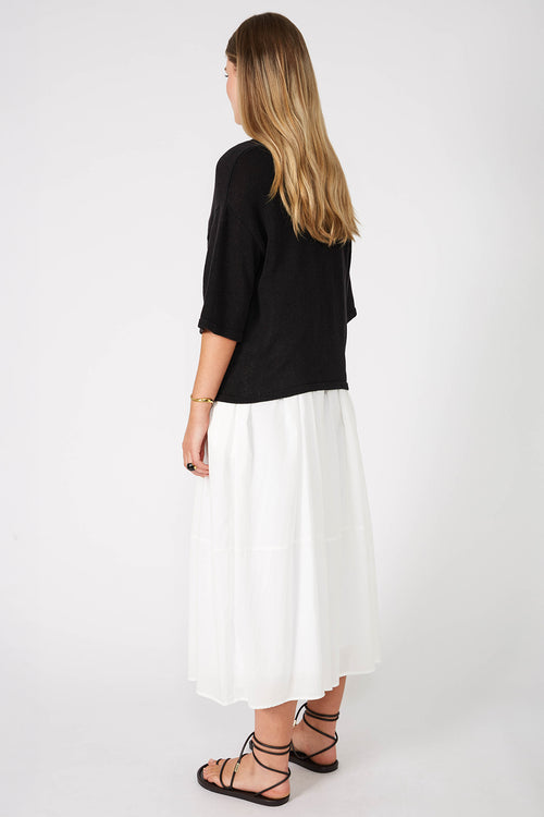 entice cardi / black