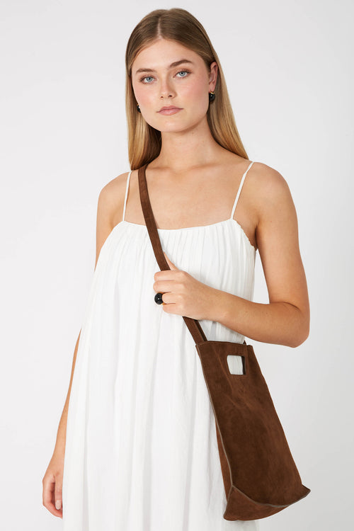 fold bag / rich brown