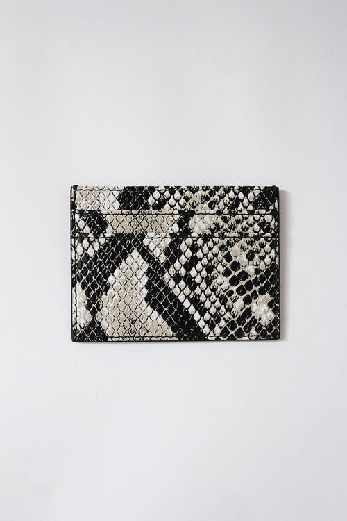 wild card holder / snake print