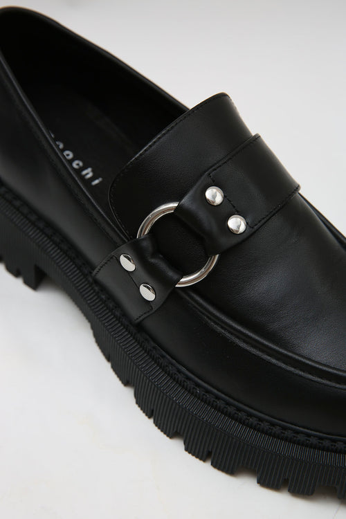 chief loafer / black