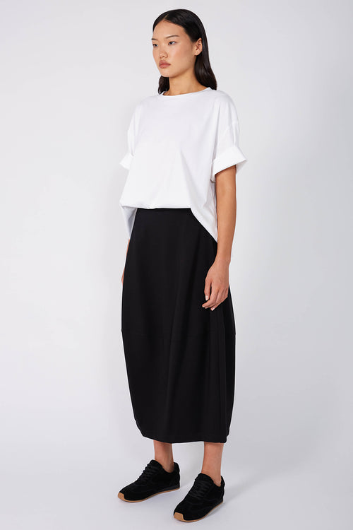 spin skirt / black