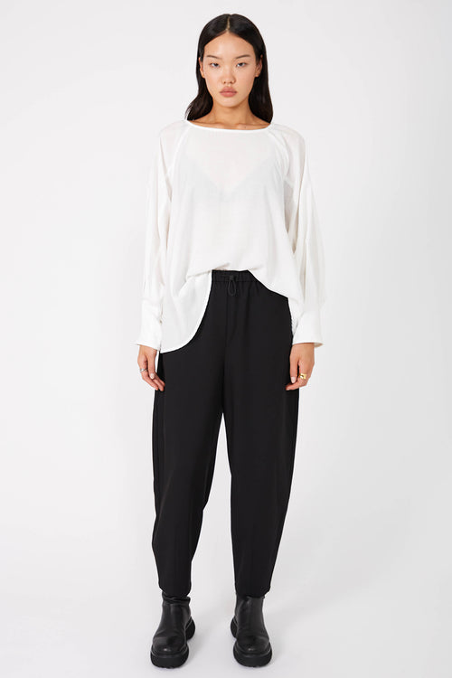 tipping pant / black