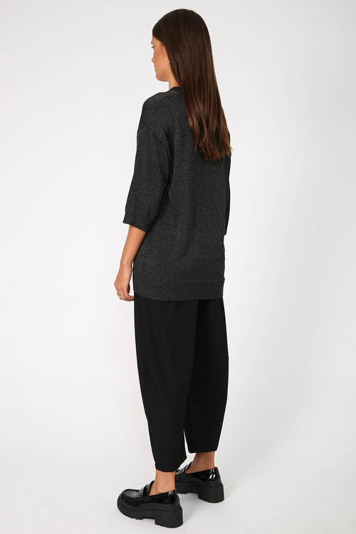 incite sweater / black|gunmetal