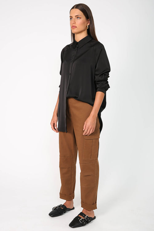 brigade pant / tan brown