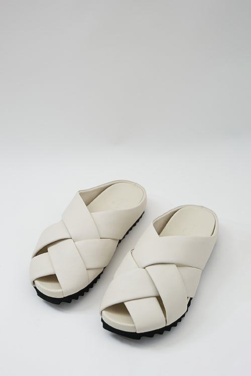 weave mule / sand|black