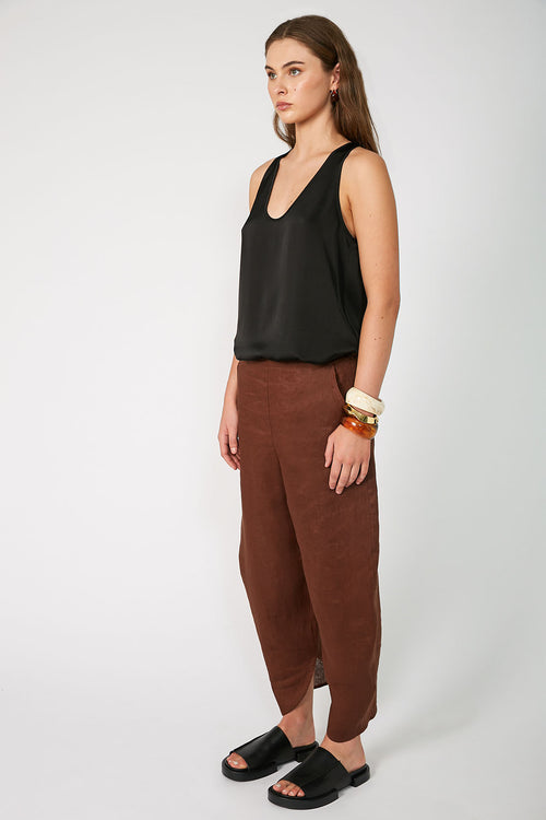 grandeur pant / copper chocolate