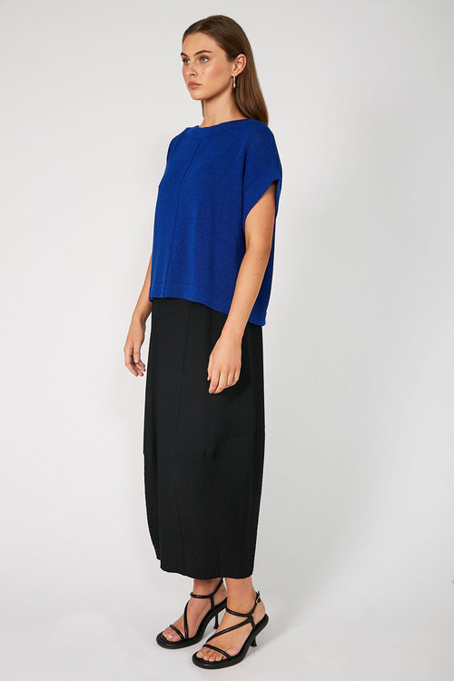 nourish vest / cobalt blue