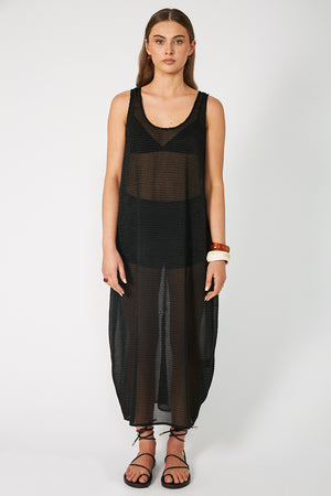 remote dress / black
