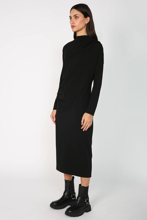 extend longsleeve dress / black