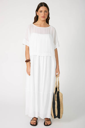 alto maxi dress / white