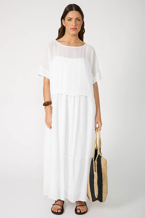alto maxi dress / white