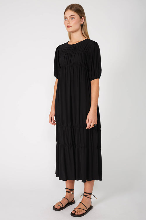 region dress / black