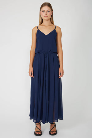 hannah maxi dress / sapphire blue