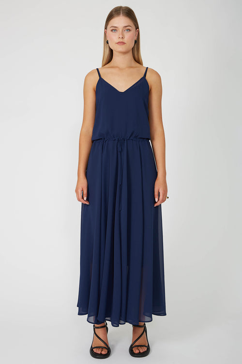 hannah maxi dress / sapphire blue