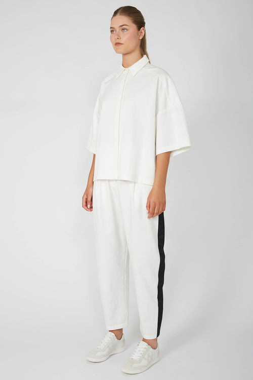 static shirt / white|black