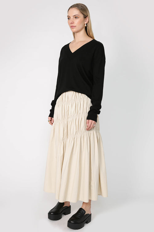 axel skirt / cream