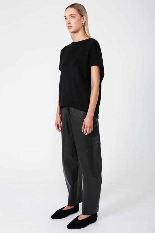 sphere sweater / black