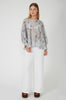 raven top / blue|tan scatter animal