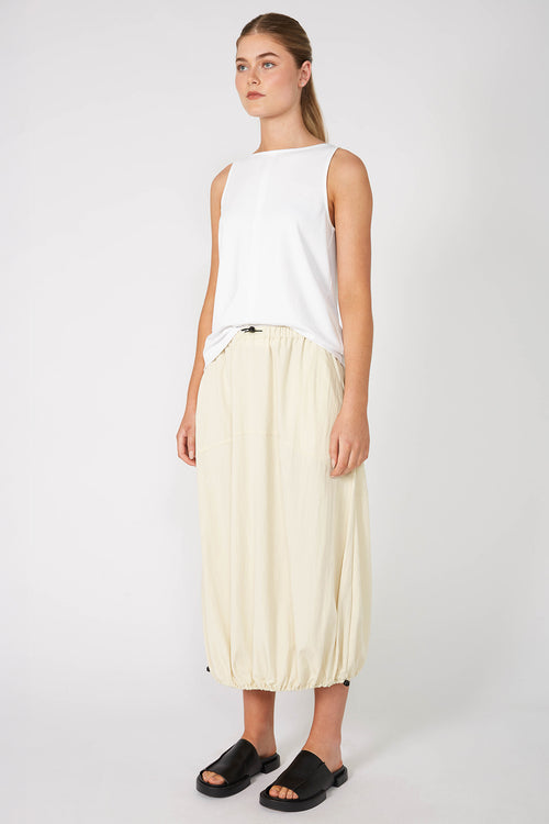 ash skirt / buttercream